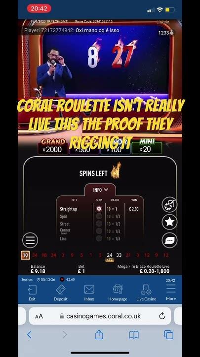 coral roulette rigged